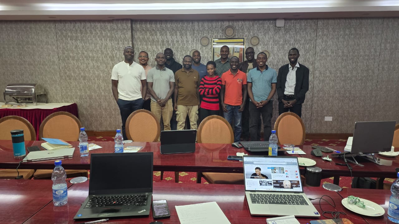 PMP physical training at Hotel Africana