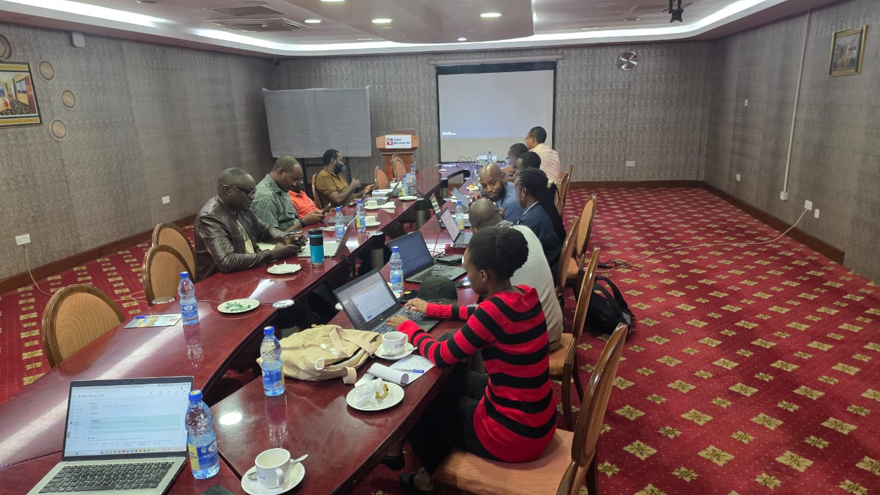 PMP physical training at Hotel Africana